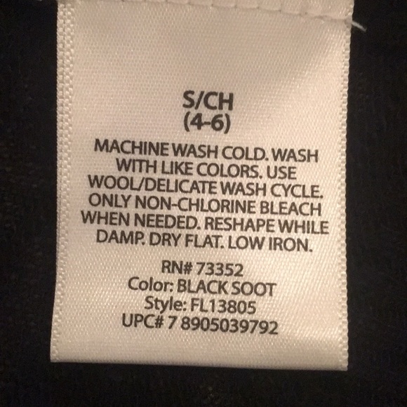 Faded Glory Black Shawl - Picture 11 of 12